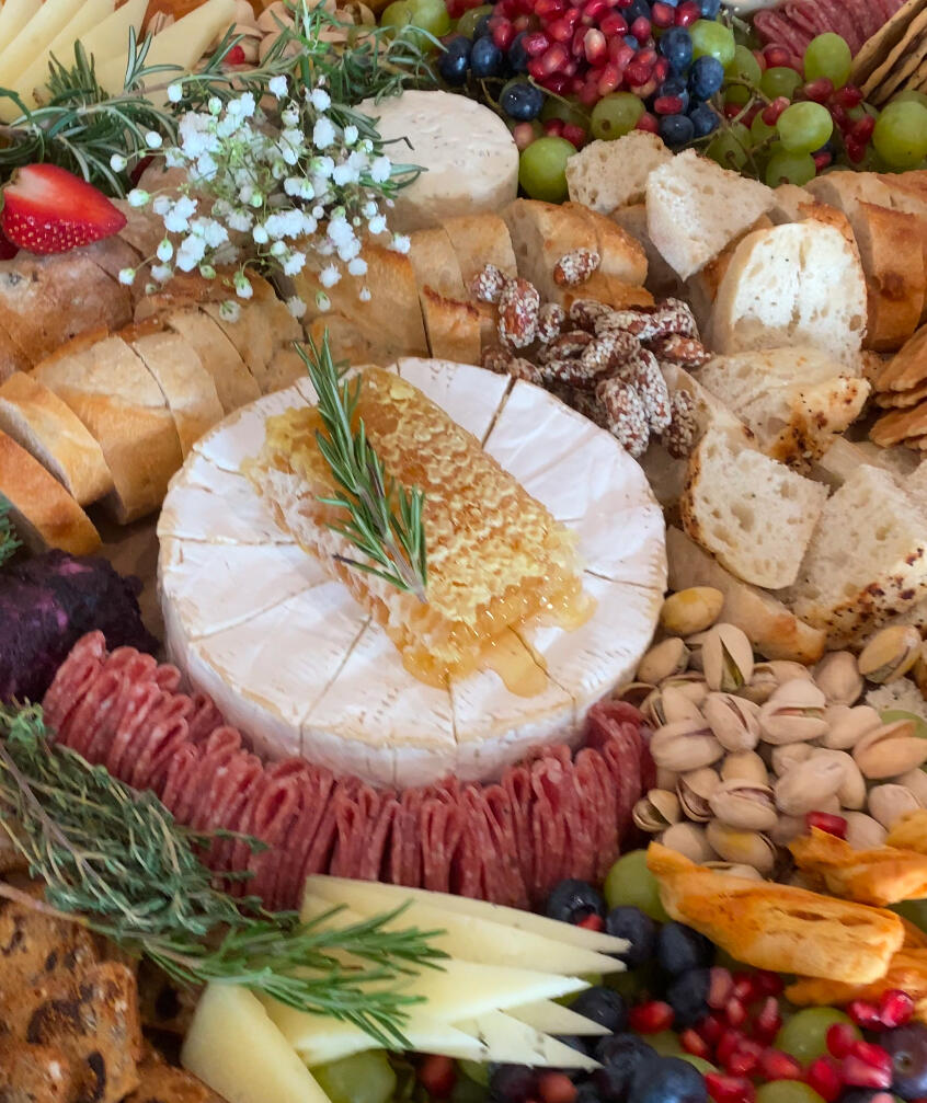 Magic is in the Details Charcuterie table, grazing table catering, Charcuterie is perfect for every occasion. Weddings, Special Events, Private Gatherings, etc based in Salt Lake City, Utah!