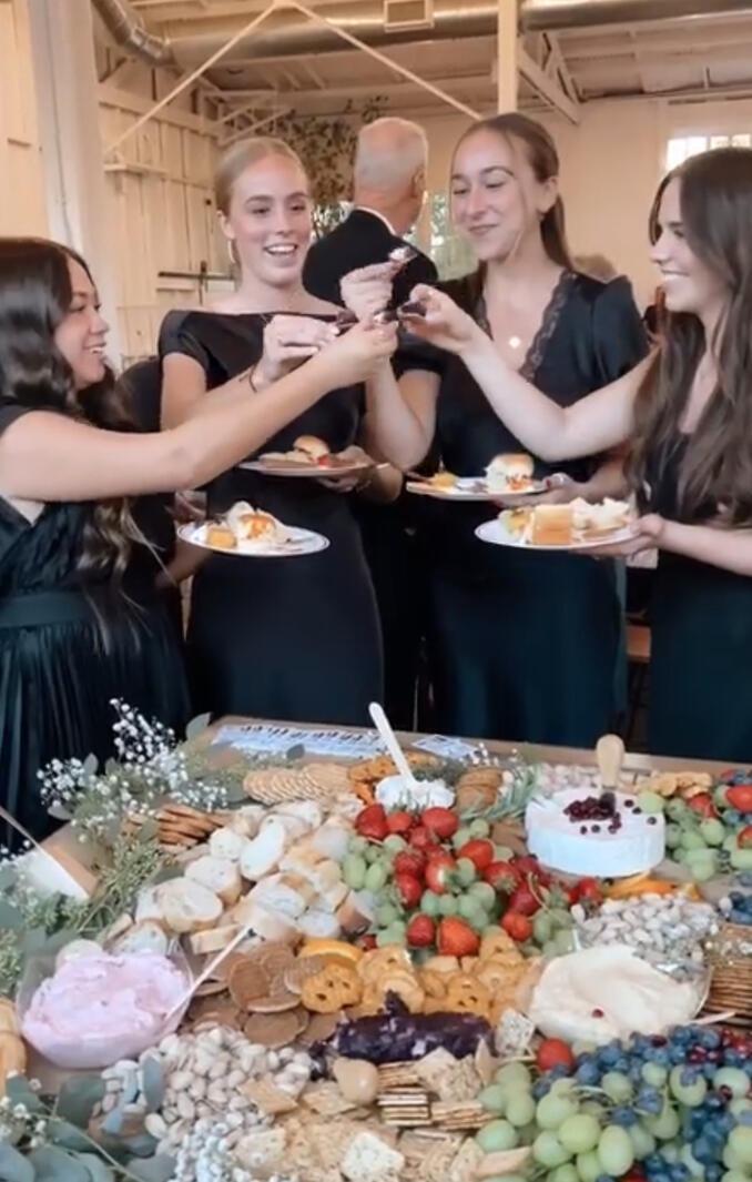 We serve weddings and events of every size. We got you covered and be prepared for the look of your excited guests. Best charcuterie grazing table catering in utah for events and weddings of every size. Bridal, wedding, corporate. Cheese goes well with every event.